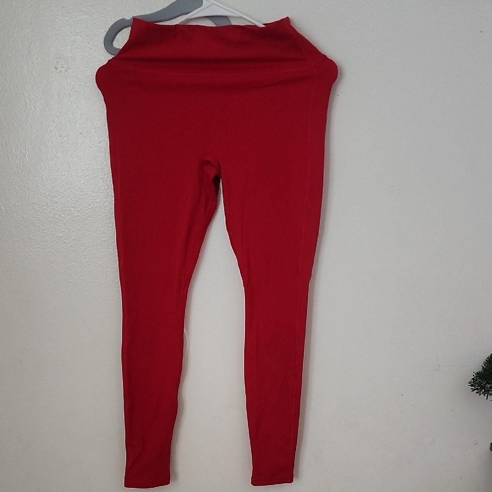 Fabletics Vibrant Red Kids Leggings